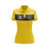 Koszulka polo damska PEHA Ferraro żółta