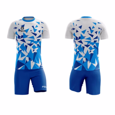 Strój siatkarski PEHA Mira biało-niebieski