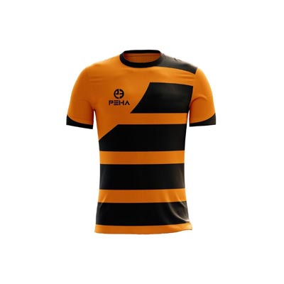 Koszulka piłkarska PEHA Celtic pomarańczowo-czarna
