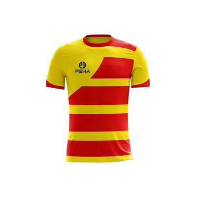 Koszulka piłkarska PEHA Celtic żółto-czerwona