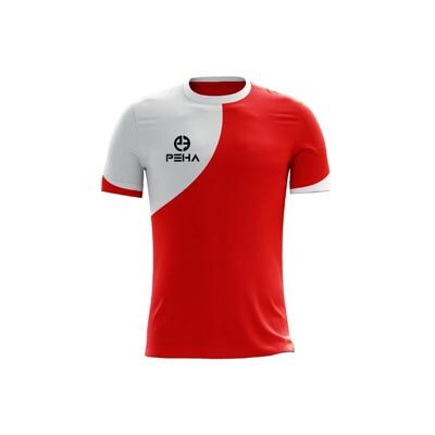Koszulka piłkarska PEHA Champion biało-czerwona
