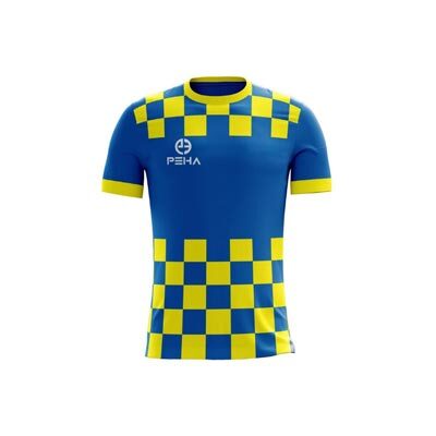 Koszulka piłkarska PEHA Croatia żółto-niebieska