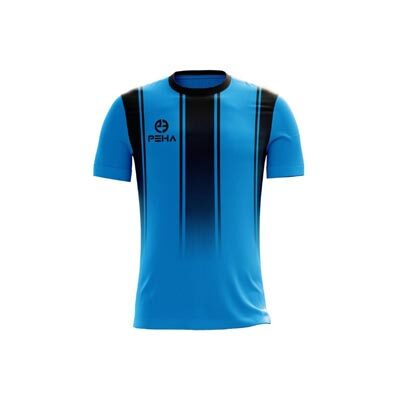 Koszulka piłkarska PEHA Elite turkusowo-czarna