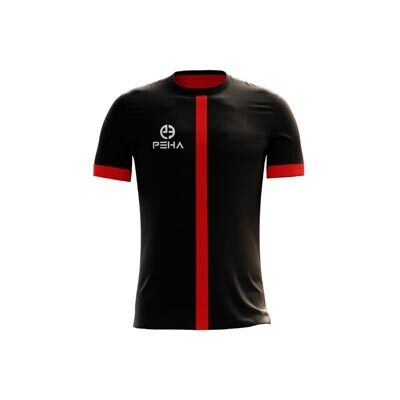 Koszulka piłkarska PEHA Liga czarno-czerwona