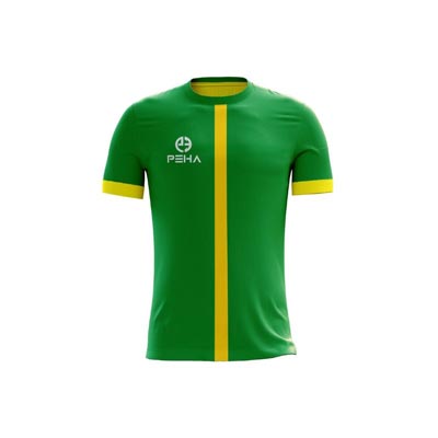 Koszulka piłkarska PEHA Liga zielono-żółta