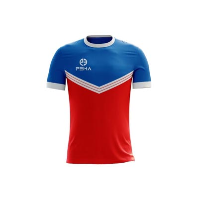 Koszulka piłkarska PEHA Mundial niebiesko-czerwona
