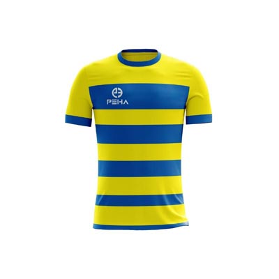 Koszulka piłkarska PEHA Player żółto-niebieska
