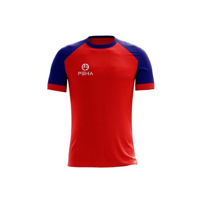 Koszulka piłkarska PEHA Premier czerwono-granatowa