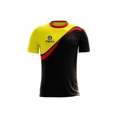 Koszulka piłkarska PEHA Rio żółto-czarna