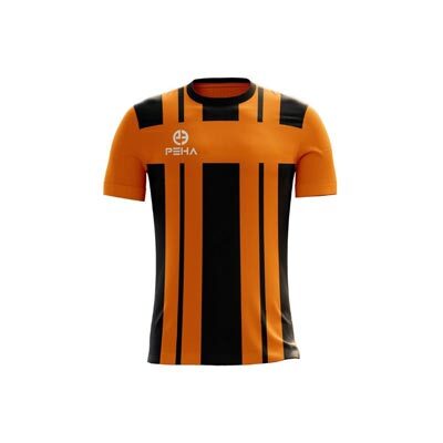 Koszulka piłkarska PEHA Torino pomarańczowo-czarna