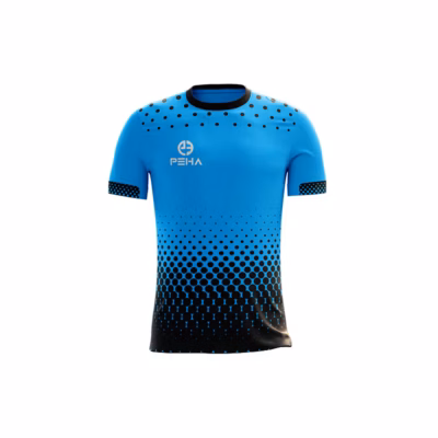 Koszulka siatkarska PEHA Energy błękitno-czarna