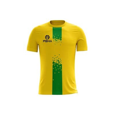 Koszulka siatkarska PEHA Magnetic żółto-zielona