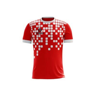 Koszulka siatkarska PEHA Pixel czerwono-biała