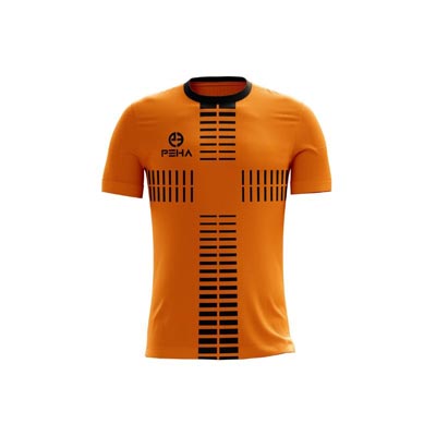 Koszulka siatkarska PEHA Power pomarańczowo-czarna