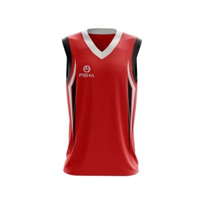 Koszulka koszykarska PEHA Atlanta czerwono-biała