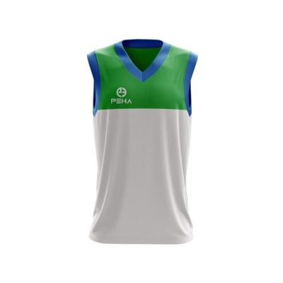 Koszulka koszykarska PEHA Chicago zielono-biała