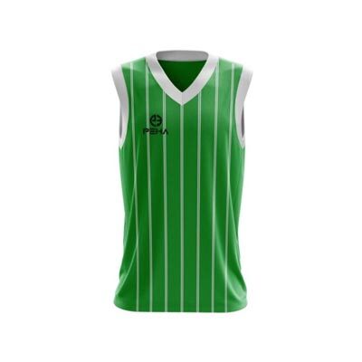 Koszulka koszykarska PEHA Dallas zielono-biała