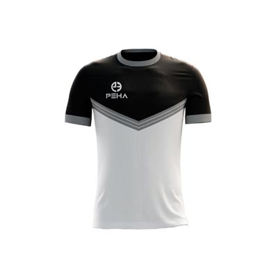 Koszulka piłkarska dla dzieci PEHA Mundial czarno-biała