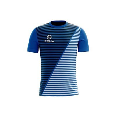 Koszulka piłkarska dla dzieci PEHA Rivera niebiesko-czarna