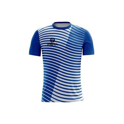 Koszulka piłkarska dla dzieci PEHA Santos niebiesko-biała