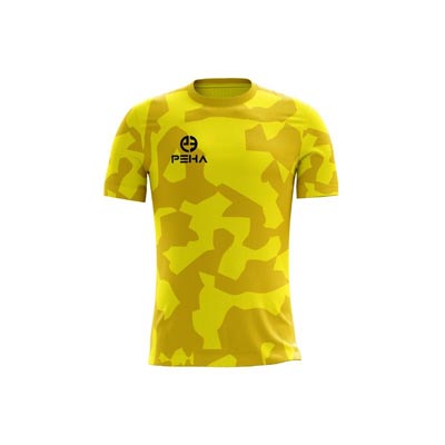 Koszulka piłkarska dla dzieci PEHA Army żółta