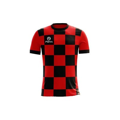 Koszulka piłkarska PEHA Croatia 2 czarno-czerwona