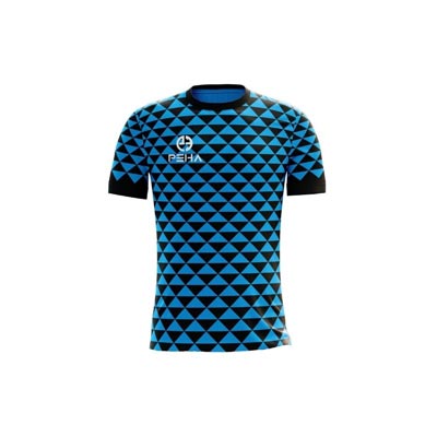 Koszulka piłkarska PEHA Vertis czarno-turkusowa