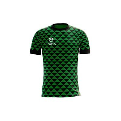 Koszulka piłkarska PEHA Vertis czarno-zielona