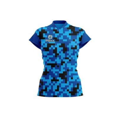 Koszulka siatkarska damska PEHA Army niebieska