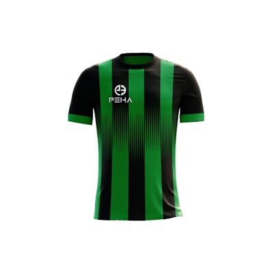 Koszulka siatkarska PEHA Alfa zielono-czarna
