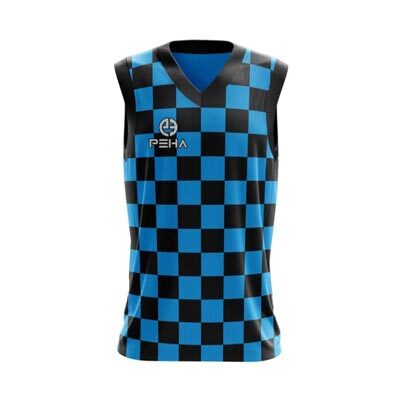 Koszulka koszykarska PEHA Croatia niebiesko-czarna