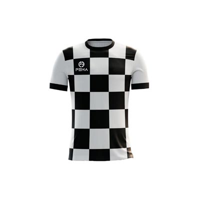 Koszulka piłkarska dla dzieci PEHA Croatia 2 biało-czarna