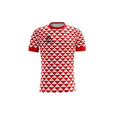 Koszulka piłkarska dla dzieci PEHA Vertis biało-czerwona