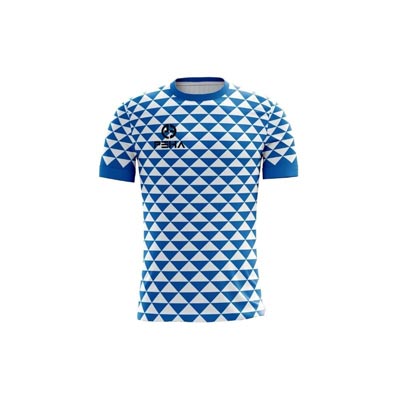 Koszulka piłkarska dla dzieci PEHA Vertis biało-niebieska