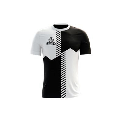 Koszulka piłkarska PEHA Avena biało-czarna