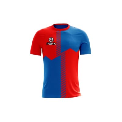 Koszulka piłkarska PEHA Avena czerwono-niebieska