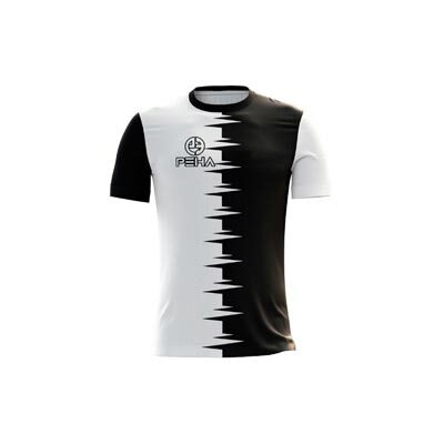 Koszulka piłkarska PEHA Combi biało-czarna