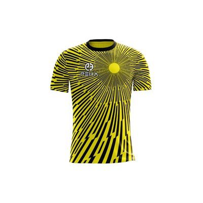 Koszulka siatkarska PEHA Argos żółto-czarna
