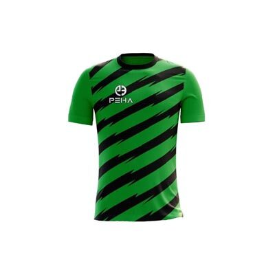 Koszulka siatkarska PEHA Como zielono-czarna