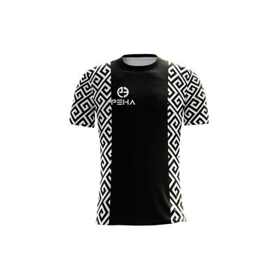 Koszulka siatkarska PEHA Onyx czarno-biała
