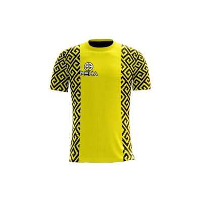 Koszulka siatkarska PEHA Onyx żółto-czarna