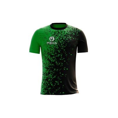 Koszulka siatkarska PEHA Shadow zielono-czarna