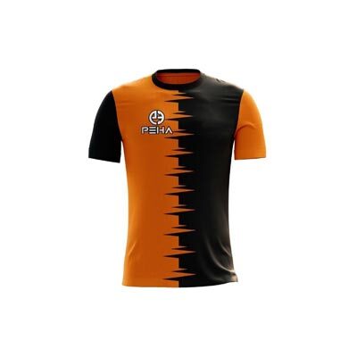 Koszulka piłkarska dla dzieci PEHA Combi pomarańczowo-czarna