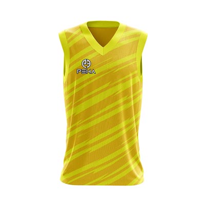 Koszulka koszykarska PEHA Orion żółta