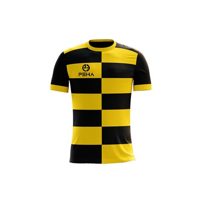 Koszulka piłkarska PEHA Colo żółto-czarna