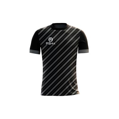 Koszulka piłkarska PEHA Copa czarno-szara