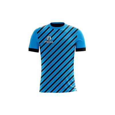 Koszulka piłkarska PEHA Copa turkusowo-czarna