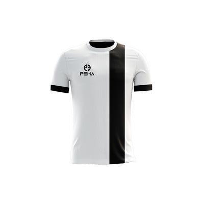 Koszulka piłkarska PEHA Final biało-czarna