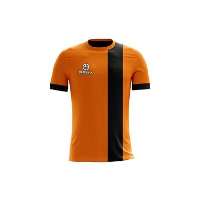 Koszulka piłkarska PEHA Final pomarańczowo-czarna