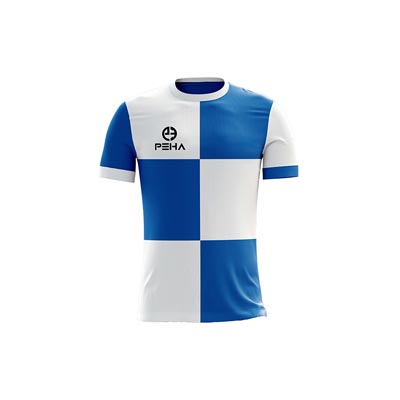 Koszulka piłkarska PEHA Husar biało-niebieski